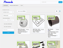 Tablet Screenshot of pmca.de