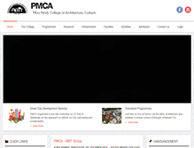 Tablet Screenshot of pmca.ac.in